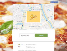 Tablet Screenshot of pizzeria-ilsole.at